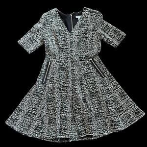Danny & Nicole | Womens Black & White Dress | Size 10 | 0716